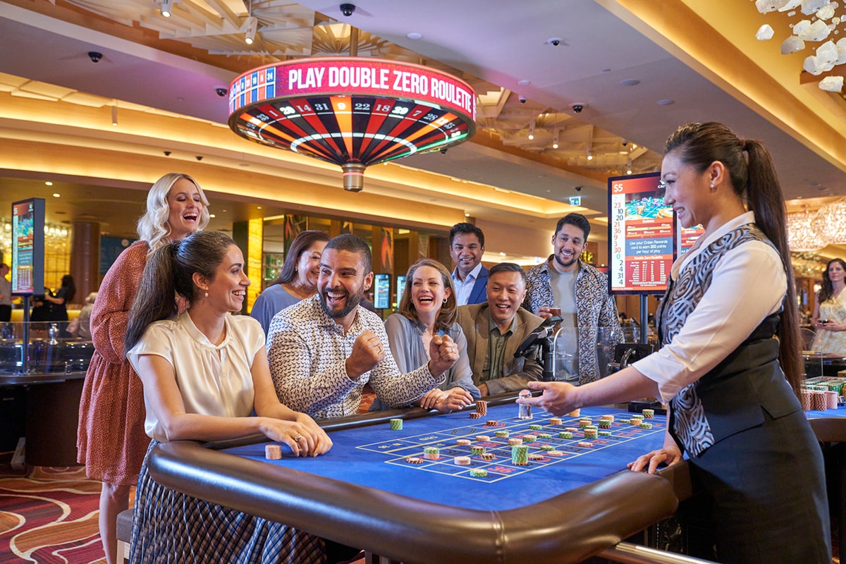 Roulette Tables at Crown Casino - Crown Perth